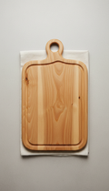 Carved Maple Bread Board